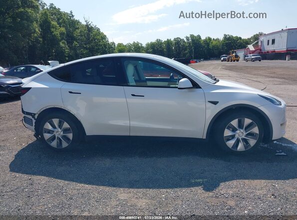 5YJYGDEEXMF311694 2021 TESLA MODEL Y Белый Панорамный вид салона 360°