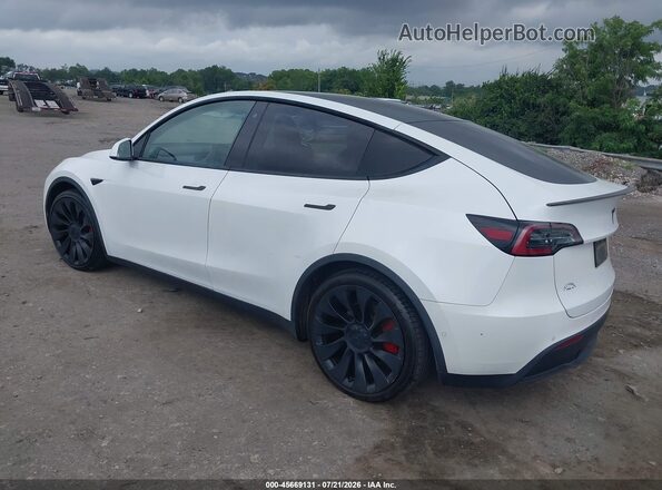 5YJYGDEF0LF028051 2020 TESLA MODEL Y White Հետևի ձախ