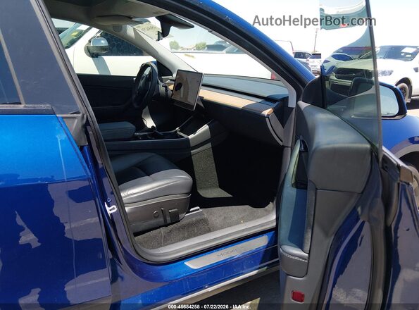5YJYGDEF2LF003278 2020 TESLA MODEL Y Blue Սալոնի դիմացի տեսք