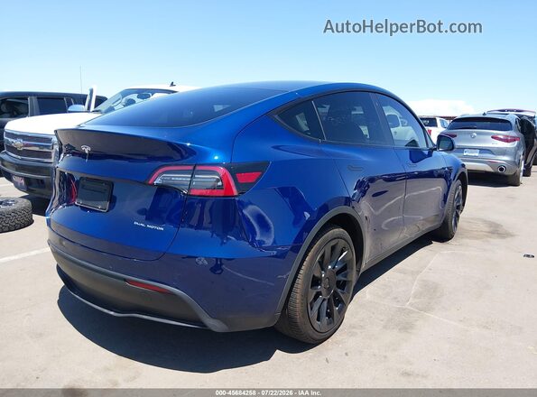 5YJYGDEF2LF003278 2020 TESLA MODEL Y Blue Հետևի աջ