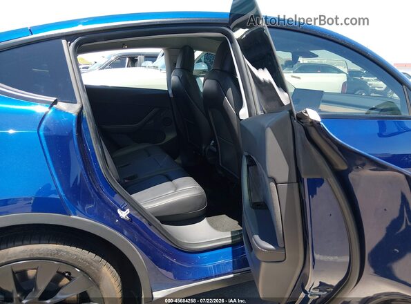5YJYGDEF2LF003278 2020 TESLA MODEL Y Blue VIN կոդի պիտակի տեսք