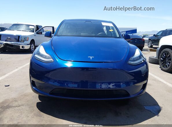 5YJYGDEF2LF003278 2020 TESLA MODEL Y Blue Սարքավորումների վահանակի տեսք