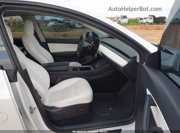 5YJYGDEF4MF230179 2021 TESLA MODEL Y White Սալոնի դիմացի տեսք