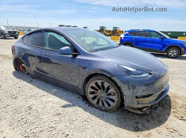 5YJYGDEF5MF264664 2021 TESLA MODEL Gray Przód prawy