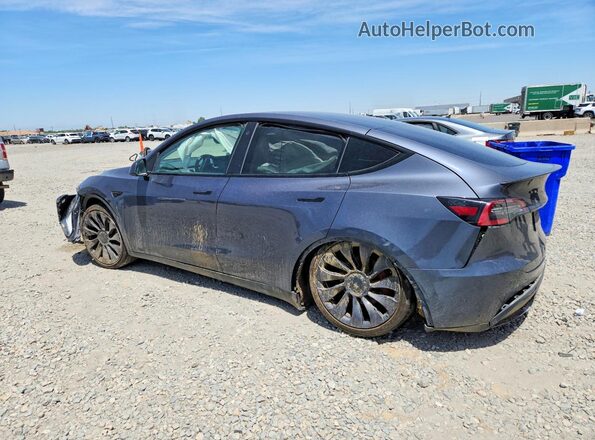 5YJYGDEF5MF264664 2021 TESLA MODEL Gray Tył lewy