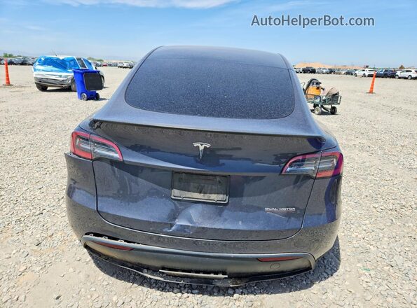 5YJYGDEF5MF264664 2021 TESLA MODEL Gray Widok z tyłu