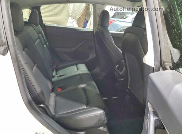 5YJYGDEF6LF017295 2020 TESLA MODEL Белый Вид задних сидений