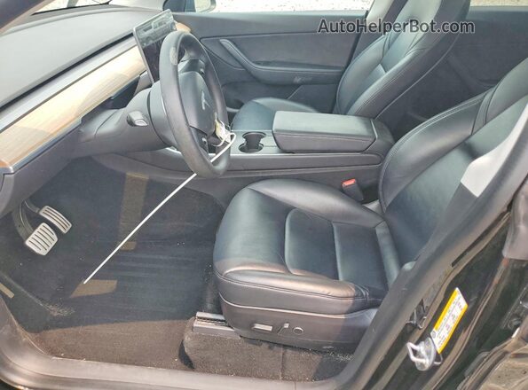5YJYGDEF6MF081922 2021 TESLA MODEL Black Vista interior delantera
