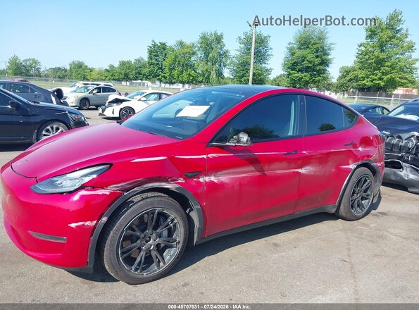 5YJYGDEF7LF006001 2020 TESLA MODEL Y Red Vista frontal
