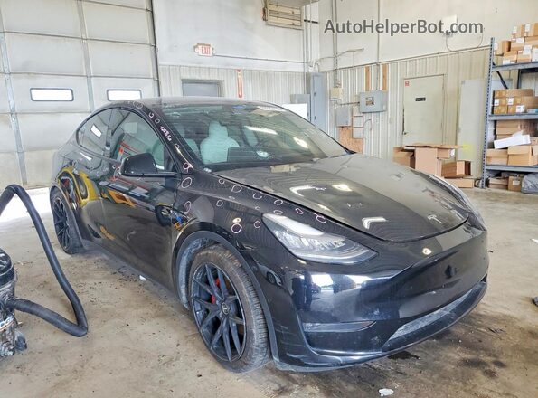 5YJYGDEF7LF034915 2020 TESLA MODEL Black Przód prawy