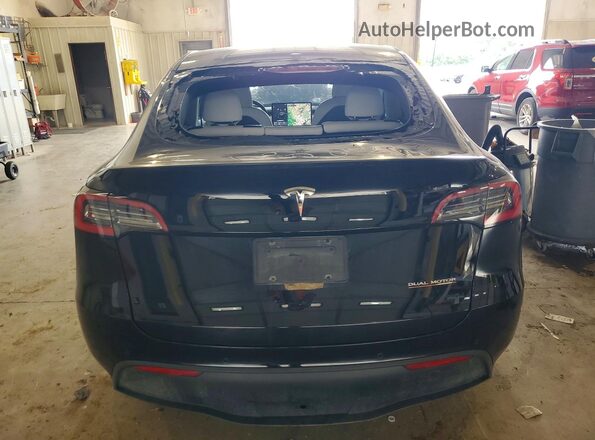 5YJYGDEF7LF034915 2020 TESLA MODEL Black Widok z tyłu