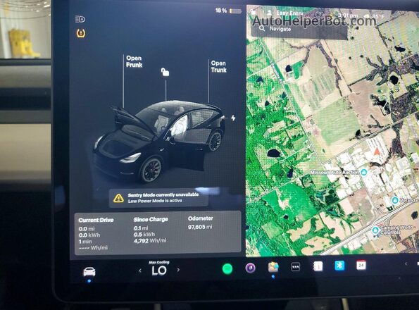 5YJYGDEF7LF034915 2020 TESLA MODEL Black Widok zestawu wskaźników
