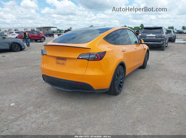 5YJYGDEF7MF211626 2021 TESLA MODEL Y Черный Задняя правая четверть