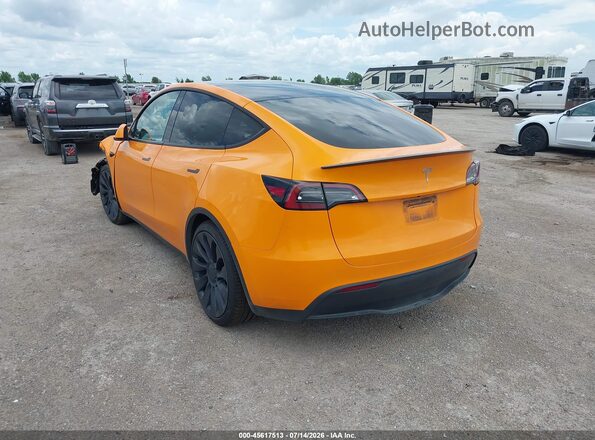 5YJYGDEF7MF211626 2021 TESLA MODEL Y Черный Задняя левая четверть