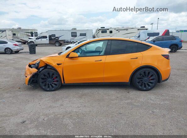 5YJYGDEF7MF211626 2021 TESLA MODEL Y Черный Вид задней части салона