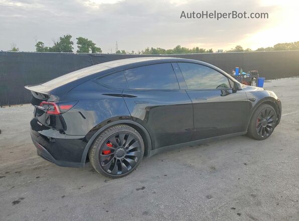 5YJYGDEF7MF249034 2021 TESLA MODEL Black Trasero derecho