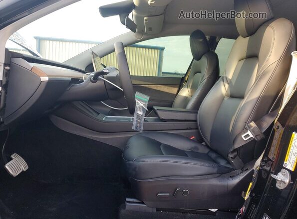 5YJYGDEF7MF249034 2021 TESLA MODEL Black Vista interior delantera