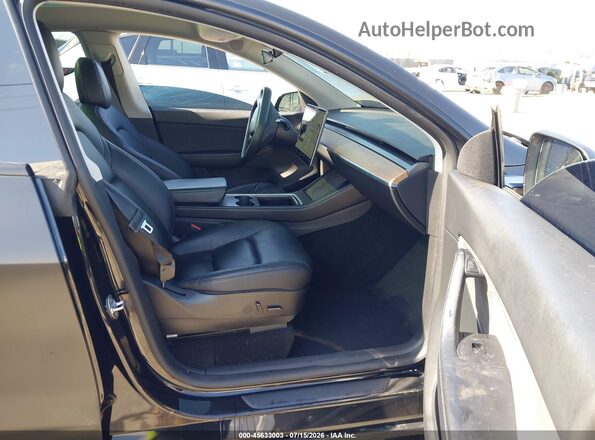 5YJYGDEF9MF220540 2021 TESLA MODEL Y Black Vista interior delantera