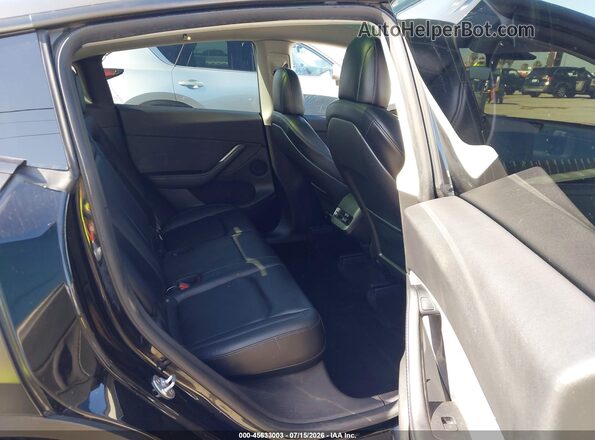 5YJYGDEF9MF220540 2021 TESLA MODEL Y Black Vista de la etiqueta del VIN