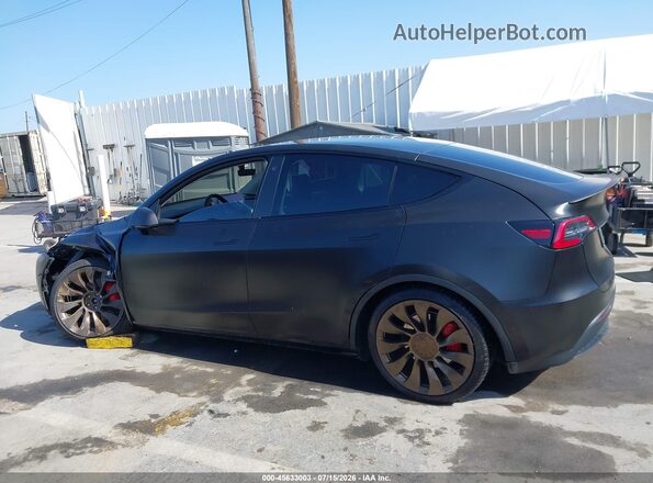 5YJYGDEF9MF220540 2021 TESLA MODEL Y Black Vista interior de 360 grados