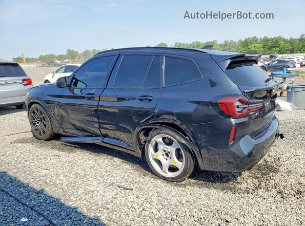 5YM13EC08N9J95618 2022 BMW X3 Black Tył lewy