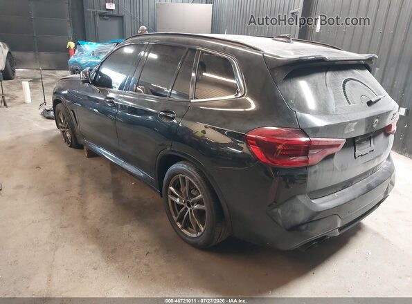 5YM13EC08N9L34971 2022 BMW X3 Black Հետևի ձախ