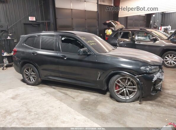 5YM13EC08N9L34971 2022 BMW X3 Black Սալոնի հետևի տեսք