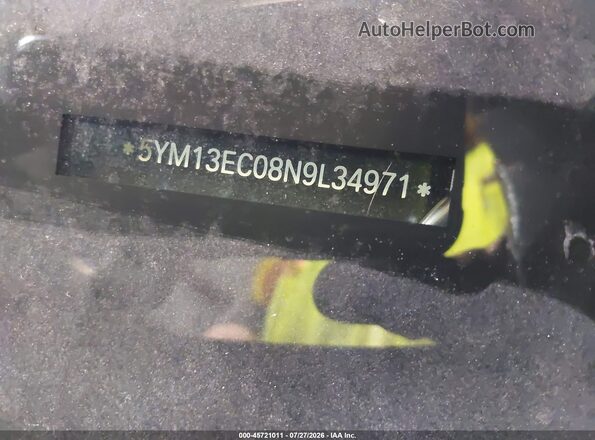 5YM13EC08N9L34971 2022 BMW X3 Black 