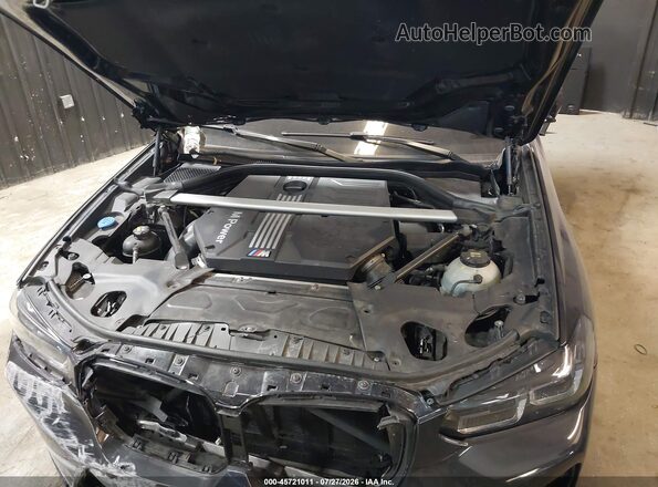 5YM13EC08N9L34971 2022 BMW X3 Black Հետևի տեսք