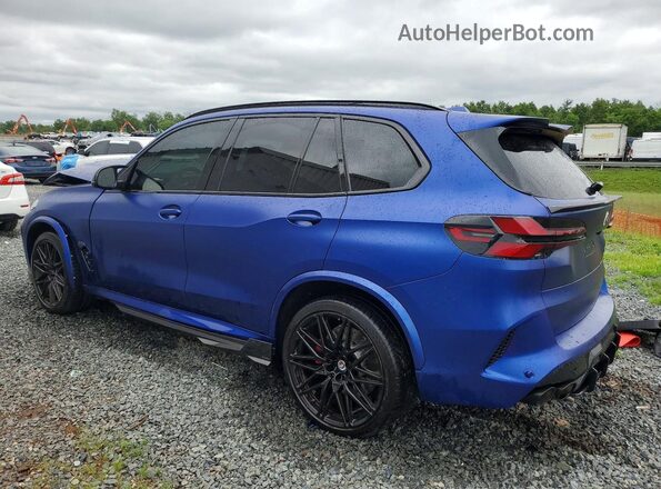 5YM13ET00S9X01115 2025 BMW X5 Blue Trasero izquierdo
