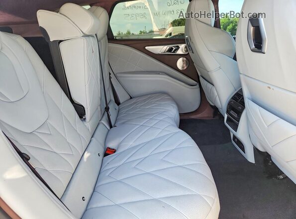 5YM23CS03P9R79038 2023 BMW XM Серый Вид задней части салона