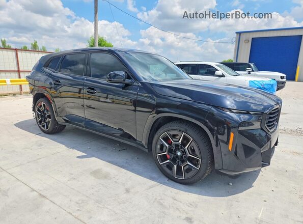 5YM23CS05P9S47414 2023 BMW XM Черный Передняя правая четверть
