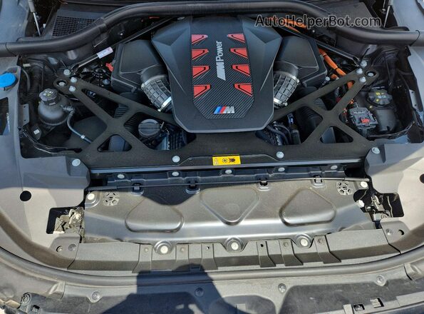 5YM23CS05P9S47414 2023 BMW XM Черный Вид подкапотного пространства