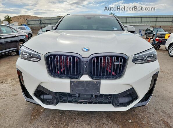 5YM23EC06N9J53503 2022 BMW X4 White წინა ხედი