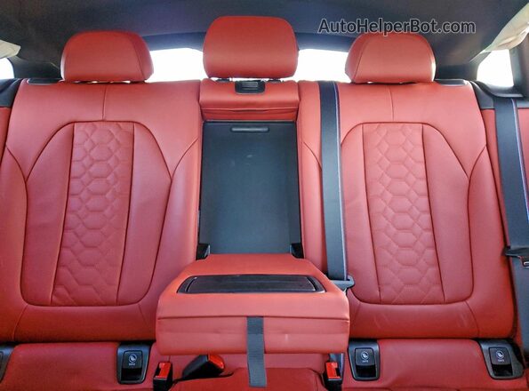 5YM23EC06S9Y81981 2025 BMW X4 Черный Вид задних сидений