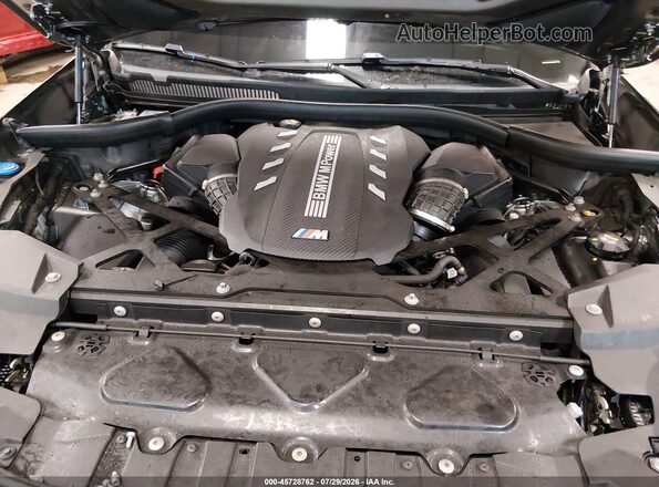 5YMCY0C08N9N00595 2022 BMW X6 M Gray უკანა ხედი