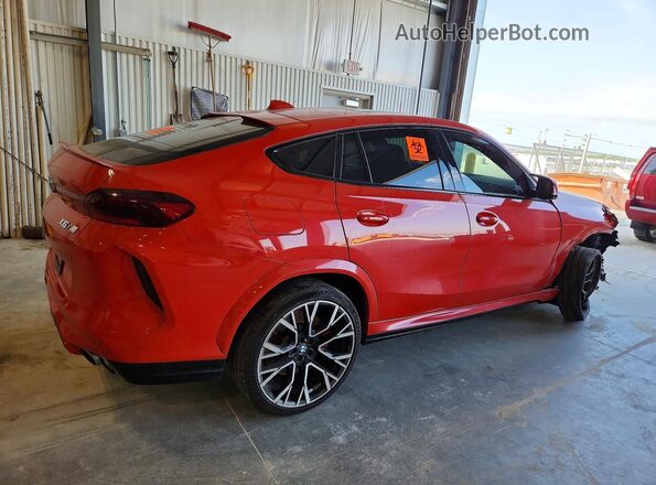 5YMCY0C09N9L41859 2022 BMW X6 Red Rear right