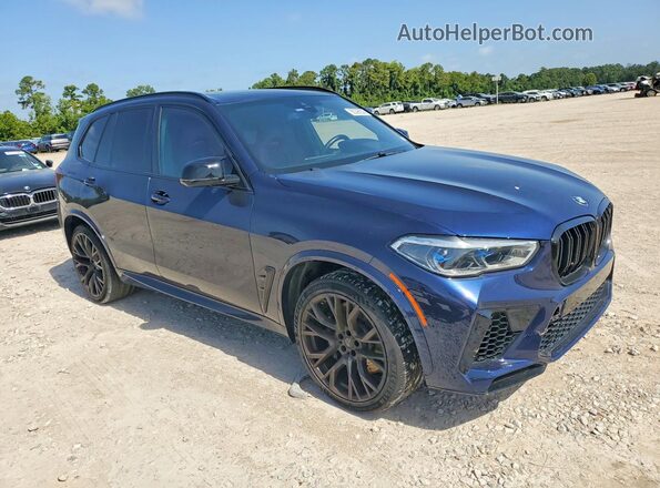 5YMJU0C04M9F62337 2021 BMW X5 Blue Front right