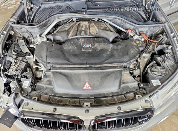 5YMKT6C31H0X20547 2017 BMW X5 Silver Вид задньої частини салону
