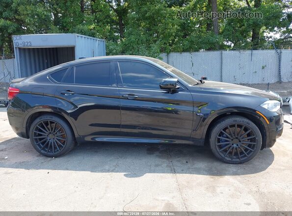 5YMKW8C51G0R43271 2016 BMW X6 M Black ხელსაწყოთა პანელის ხედი
