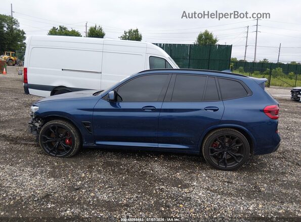 5YMTS0C01M9F63055 2021 BMW X3 Blue 