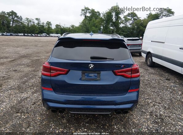 5YMTS0C01M9F63055 2021 BMW X3 Blue 