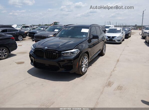 5YMTS0C03M9G14927 2021 BMW X3 Black Передня ліва чверть