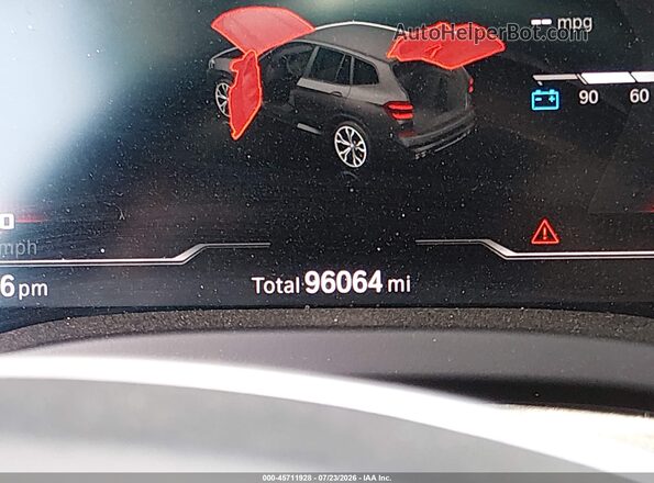 5YMTS0C03M9G14927 2021 BMW X3 Black 