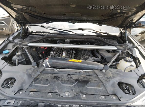 5YMTS0C03M9G14927 2021 BMW X3 Black Вид ззаду