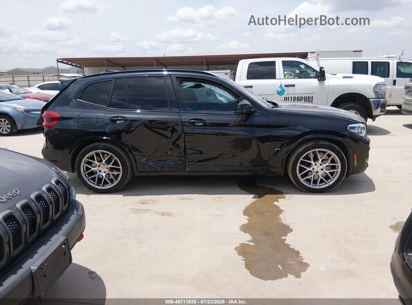 5YMTS0C03M9G14927 2021 BMW X3 Black Вид задньої частини салону