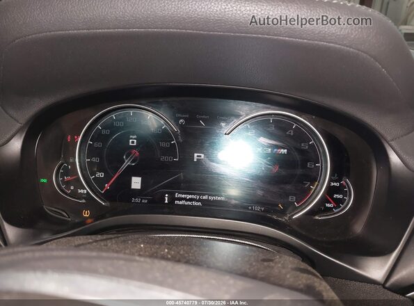 5YMTS0C04LLT10195 2020 BMW X3 Black Vista de los asientos traseros