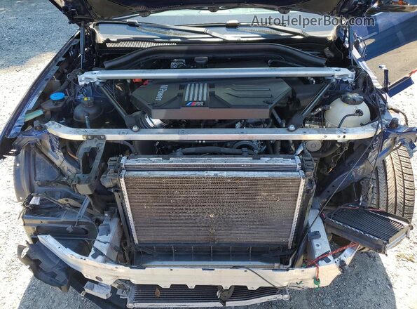 5YMTS0C04M9F29207 2021 BMW X3 Синий Вид подкапотного пространства