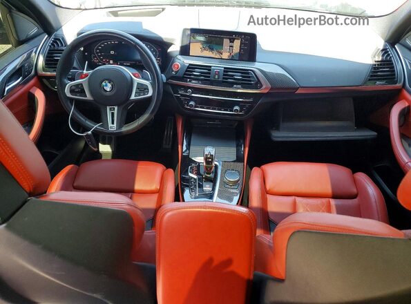 5YMTS0C04M9F29207 2021 BMW X3 Синий Вид панели приборов