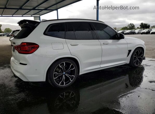 5YMTS0C07L9B47347 2020 BMW X3 White Trasero derecho